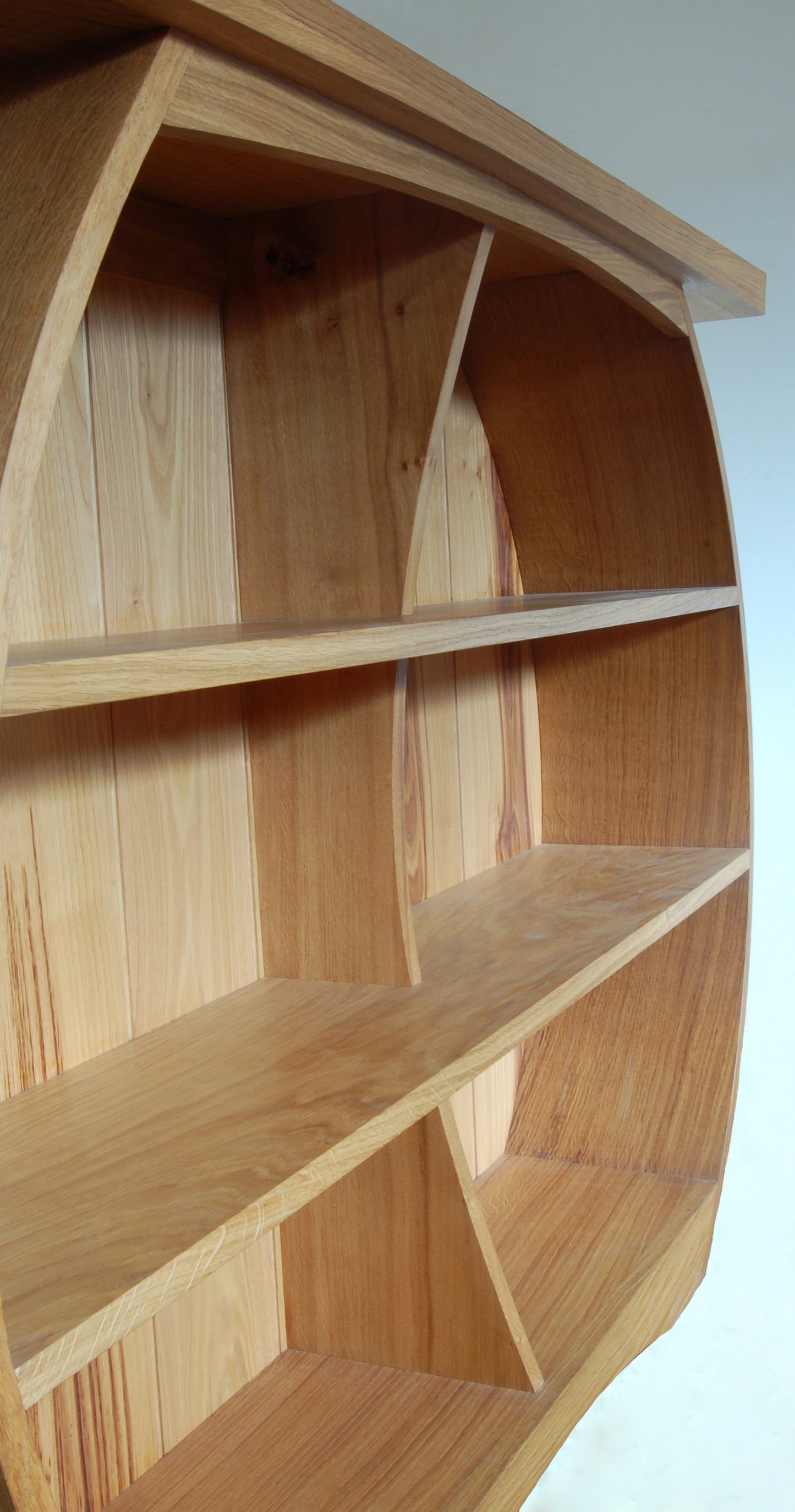 Barrel Bookcase