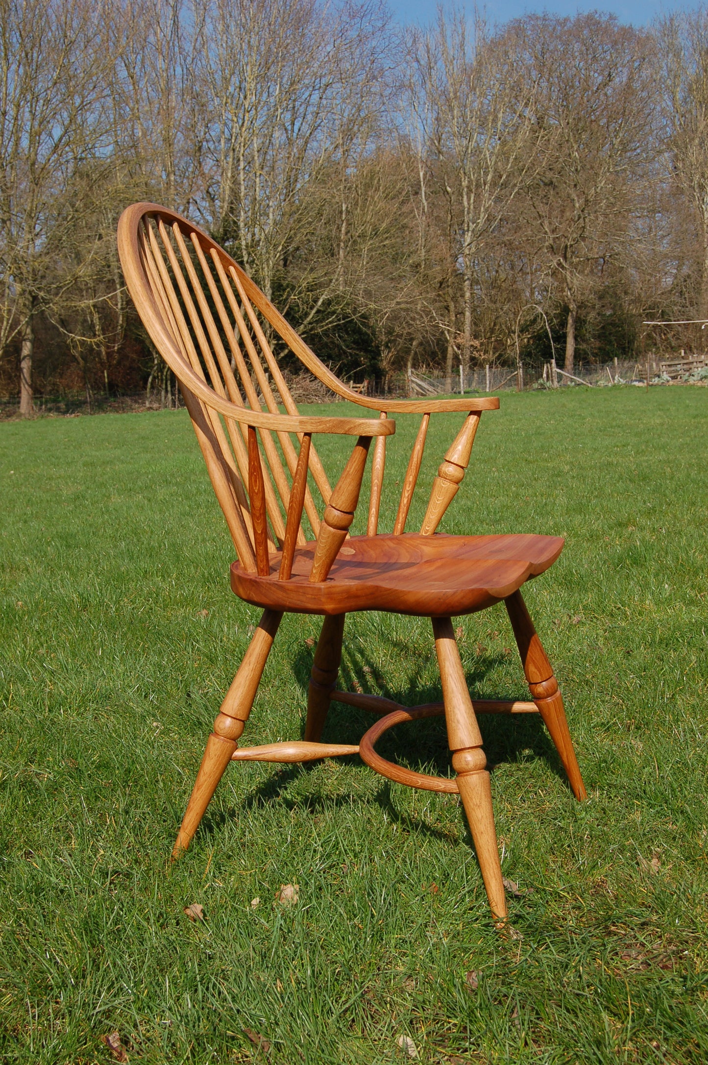 Double Steam Bent Windsor Chair with elm seat