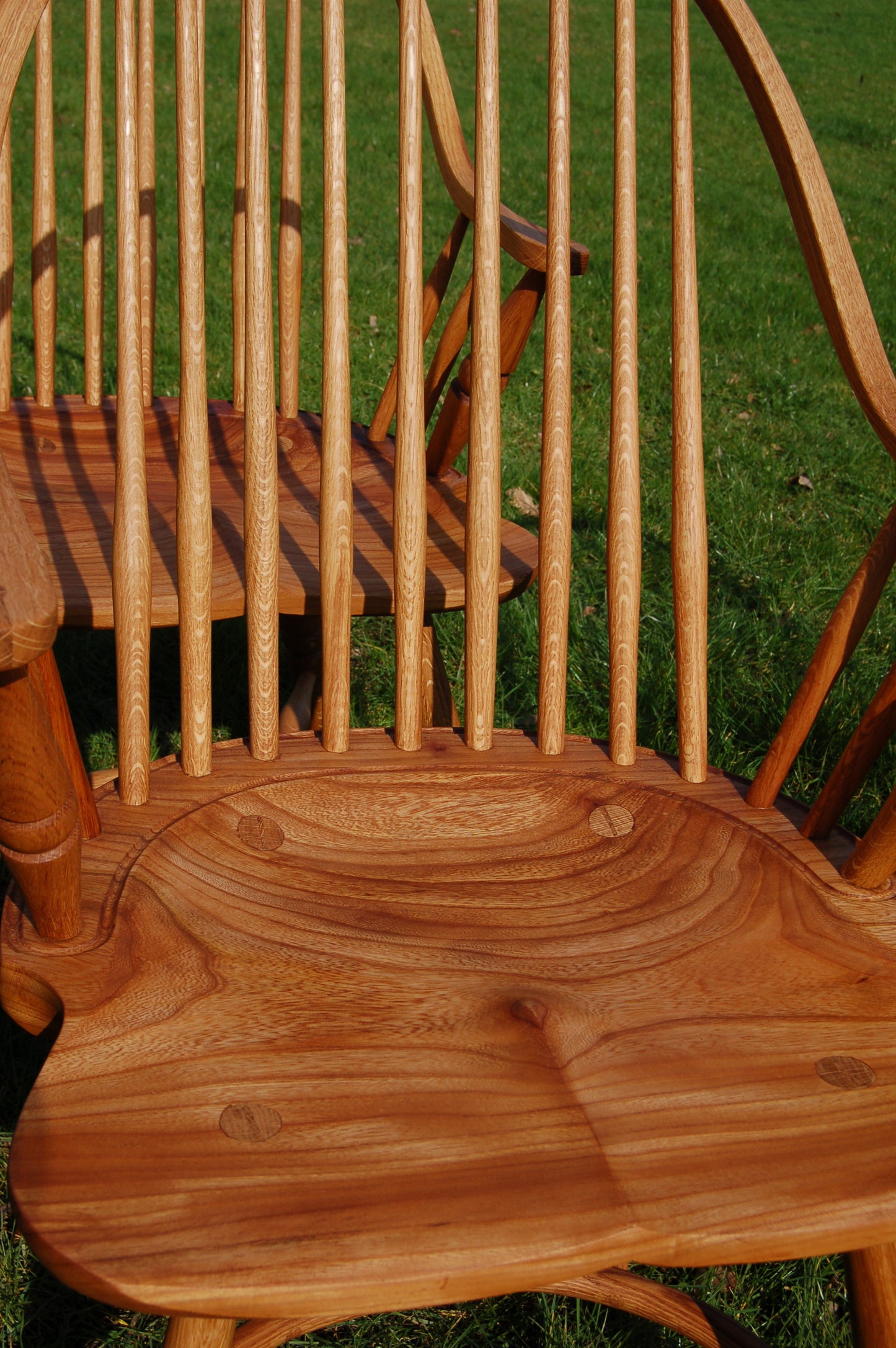 Double Steam Bent Windsor Chair with elm seat